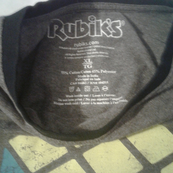 Rubik Cube tee - Picture 3 of 3